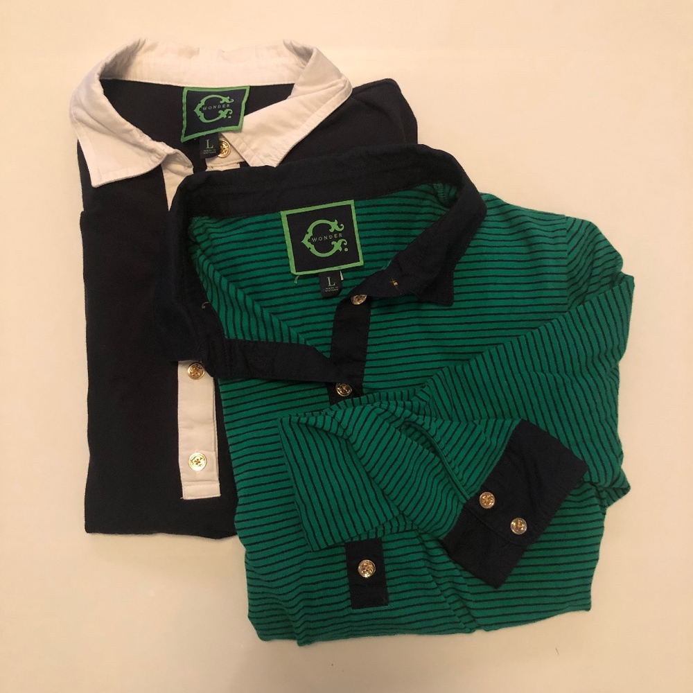 TWO C. Wonder Long Sleeve Shirts - Size L